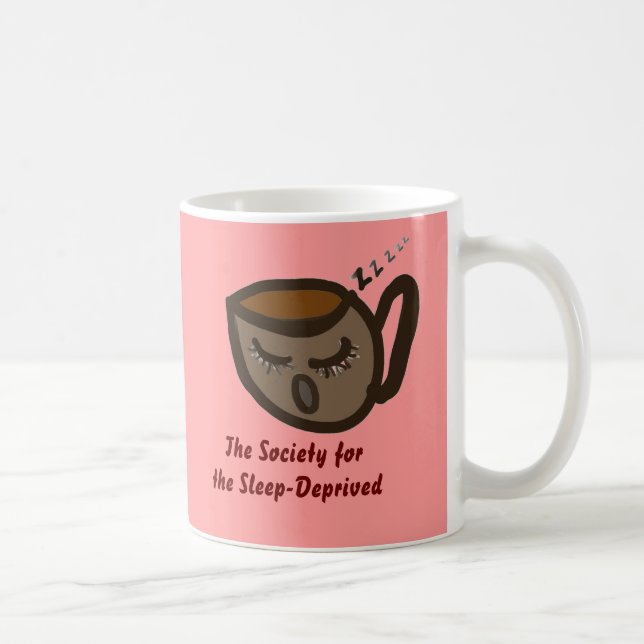 De Café A sociedade para a caneca Sono-Destituída (Direita)