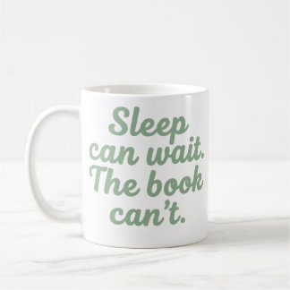 De Café A Sono Pode Esperar O Livro Não Pode Caneca Divert