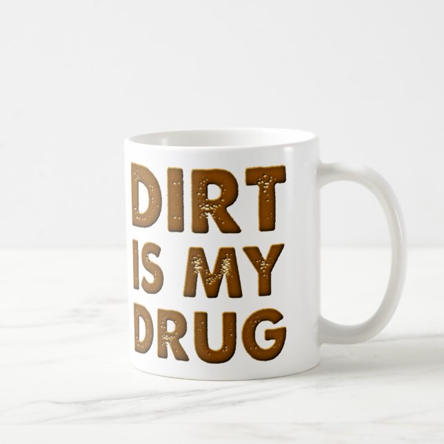 De Café A Terra É Minha Droga Bicicleta Motocross Caneca F (Direita)