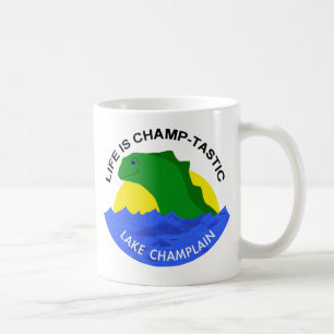 De Café A vida é caneca do Campeão-tastic