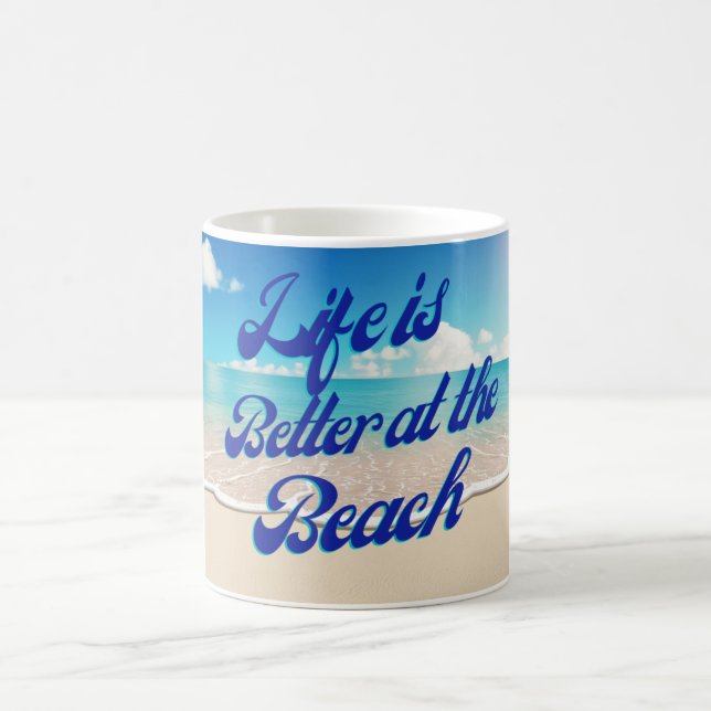 De Café A vida é melhor na caneca da praia (Centro)
