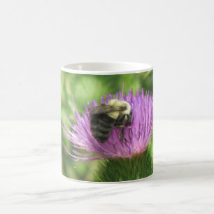 De Café Abelha-Bumble Na Caneca