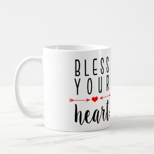 De Café Abençoe sua caneca do sul da menina do coração 