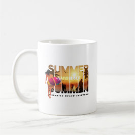 De Café Abrace o Verão | 11# caneca clássica