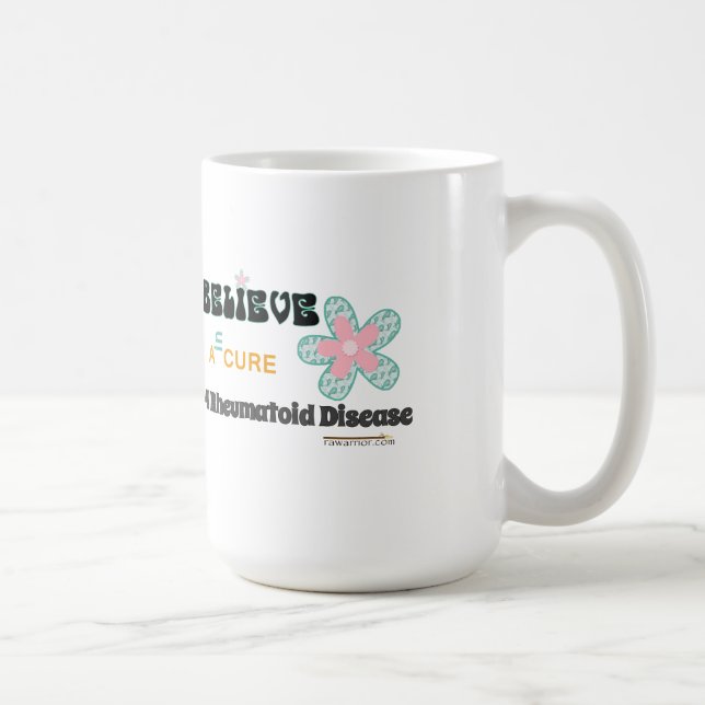 De Café Acredite em uma caneca da cura (Direita)