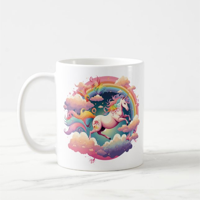 De Café Adicione magia à sua manhã com uma caneca Unicorn (Esquerda)