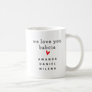 De Café Adicione Seu Próprio Texto & Nomes – Caneca Person