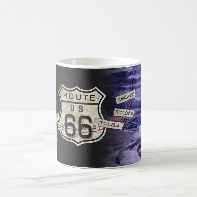 De Café adicione sua caneca 2 da rota 66 das fotos (Centro)