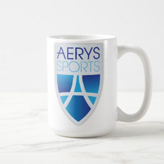 De Café Aerys ostenta a caneca do logotipo