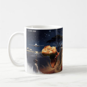 De Café África — Caneca Estrelas da Meia-Noite e Magia da 