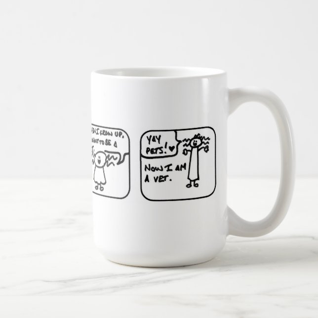 De Café Agora eu sou uma caneca do veterinário (Direita)