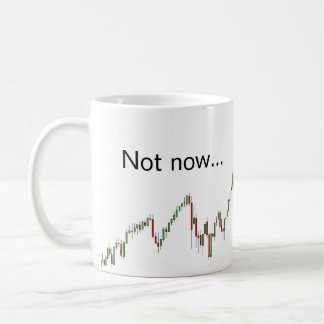 De Café Agora não... Estou negociando - caneca do comercia