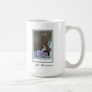 De Café Ah, romance! Beijando a caneca do casal