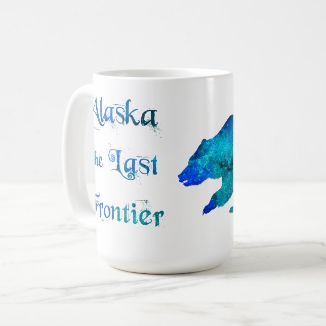 De Café Alaska, a Última Fronteira - 15 oz. Caneca (Frente Esquerda)