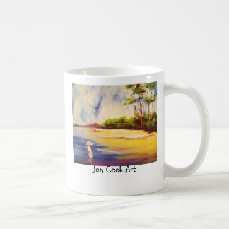 De Café Aliado na praia, caneca