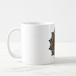 De Café Ally Flag Mandala 11 oz. Caneca