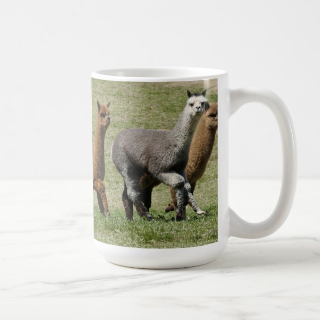 De Café Alpacas na caneca do movimento (Direita)