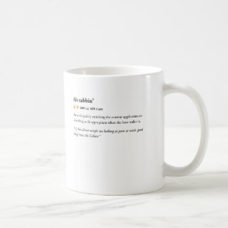 De Café Alt Tabbin - caneca urbana do dicionário