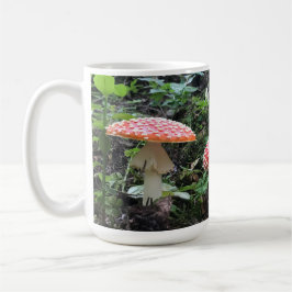 De Café Amanita Muscaria Mushroom - 15 oz. Caneca