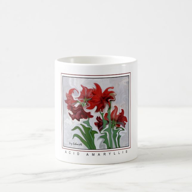 De Café Amaryllis ácido em uma caneca (Centro)