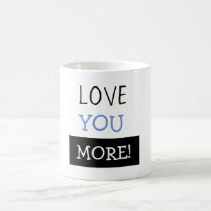 De Café "Ame-o mais" caneca