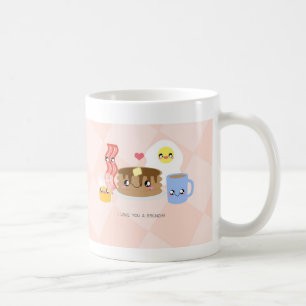 De Café Ame-o uma caneca da refeição matinal