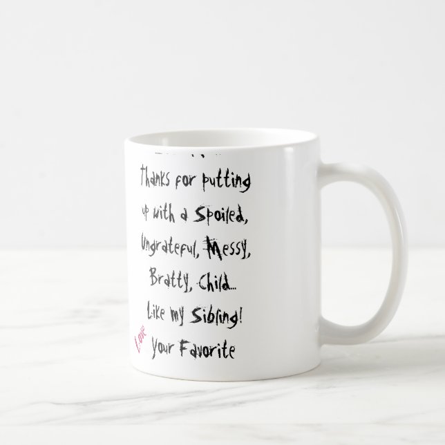 De Café Ame seu favorito! Caneca da mamã (Direita)