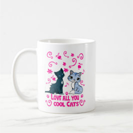 De Café Amo-vos Todos Os Gatos Legal" - A Caneca Purr-fect