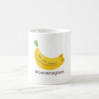 De Café Amor do #bananagram você Auntie Caneca