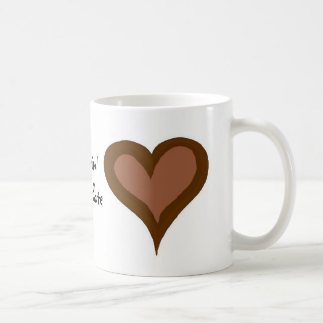 De Café Ansiando Chocolate - Caneca (Direita)