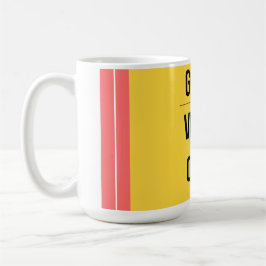 De Café Apenas Boas Vibrações — Caneca Maximalista dos Ano