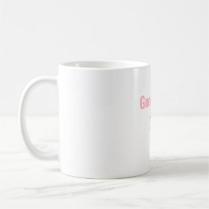 De Café Apenas Boas Vibrações caneca rosa-Citação positiva