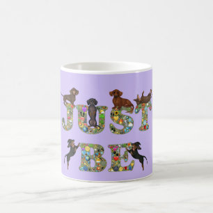 De Café Apenas Seja Uma Caneca Dachshund