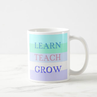 De Café Aprenda ensinam crescem a caneca