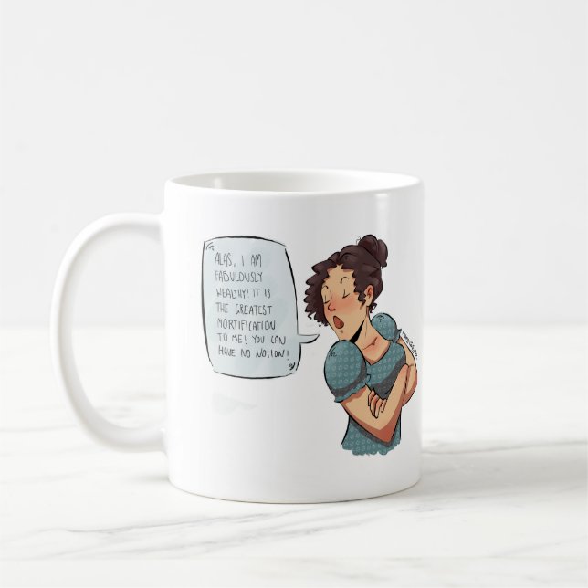 De Café Arabella "Alá eu sou" caneca fabulosa rica (Esquerda)