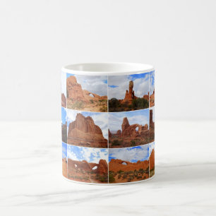 De Café Arcos parque nacional, Utá, caneca da colagem