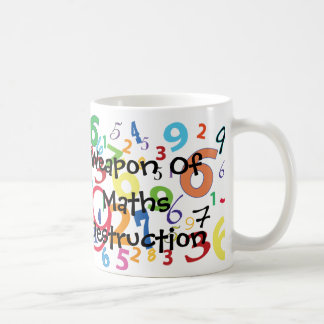 De Café Arma da caneca da destruição dos Maths