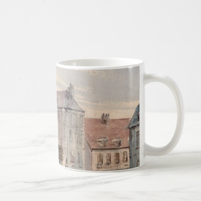 De Café Arquitetura em caneca francesa (Direita)