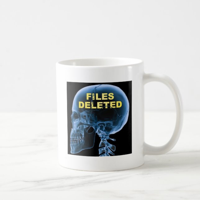 De Café Arquivos Excluídos Caveira Caneca Divertida (Direita)