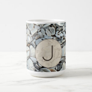 De Café Arte Inicial da Caneca Conchas à Beira-Mar