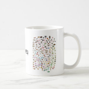 De Café Árvore evoluída da caneca da vida