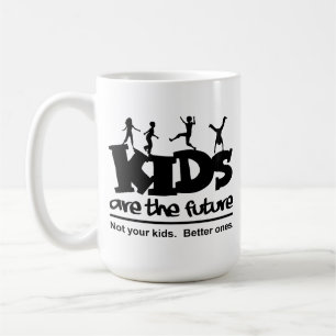 De Café As Crianças São O Futuro Caneca Divertida Infantil