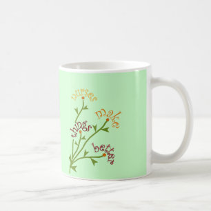 De Café As enfermeiras fazem a coisas a melhor caneca do