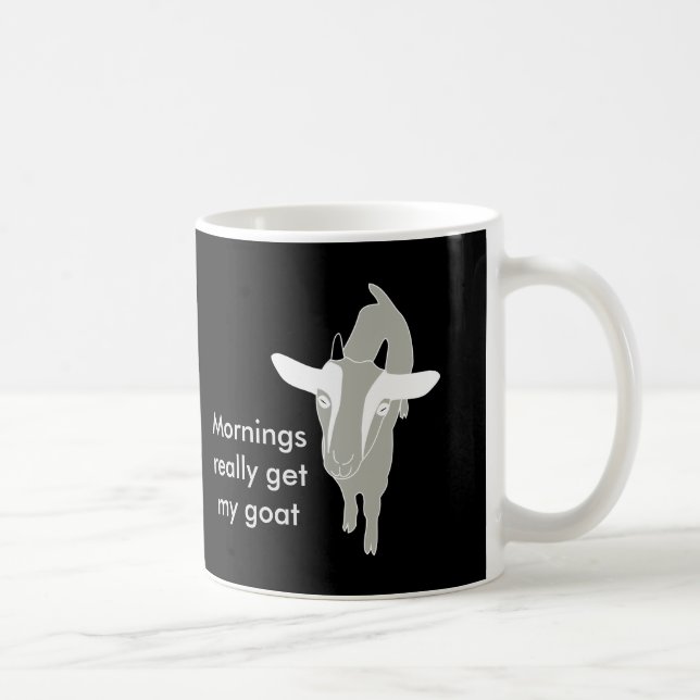 De Café As manhãs obtêm minha caneca da cabra (Direita)