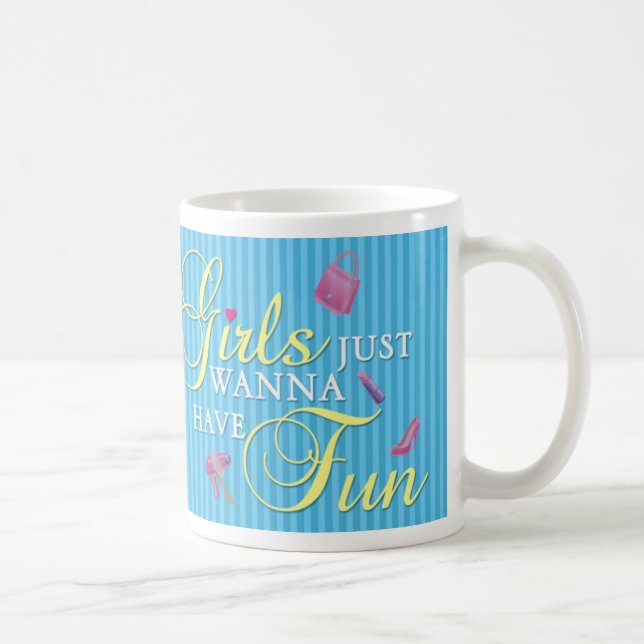 De Café As meninas apenas querem ter a caneca Ella do (Direita)