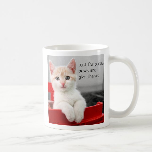 De Café As patas e dão a obrigados a caneca (Direita)