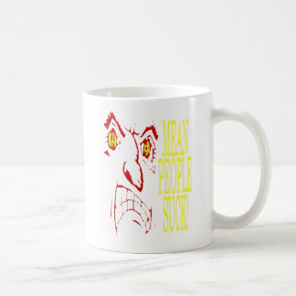De Café As pessoas médias sugam a caneca