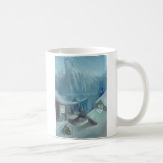 De Café Assento na neve - caneca