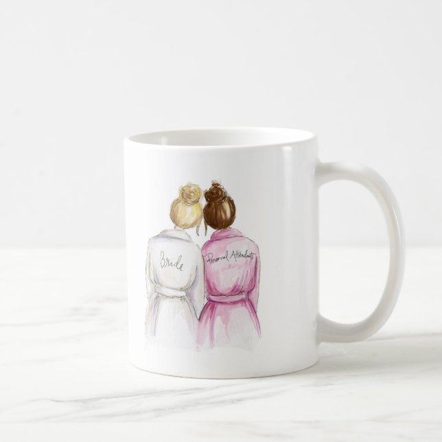 De Café Assistente pessoal? Noiva do bolo do Bl da caneca (Direita)
