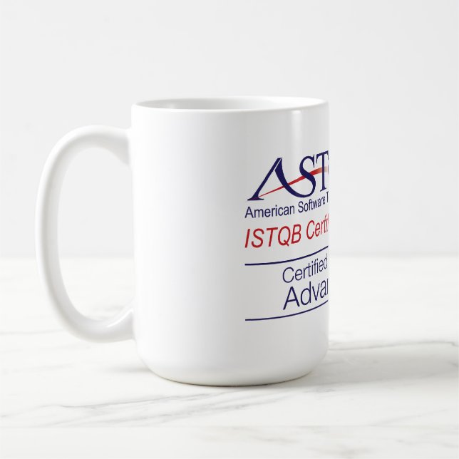 De Café ASTQB certificou a caneca avançada verificador do (Esquerda)
